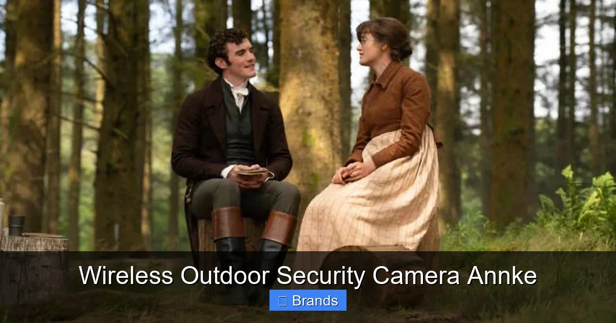 Wireless Outdoor Security Camera Annke