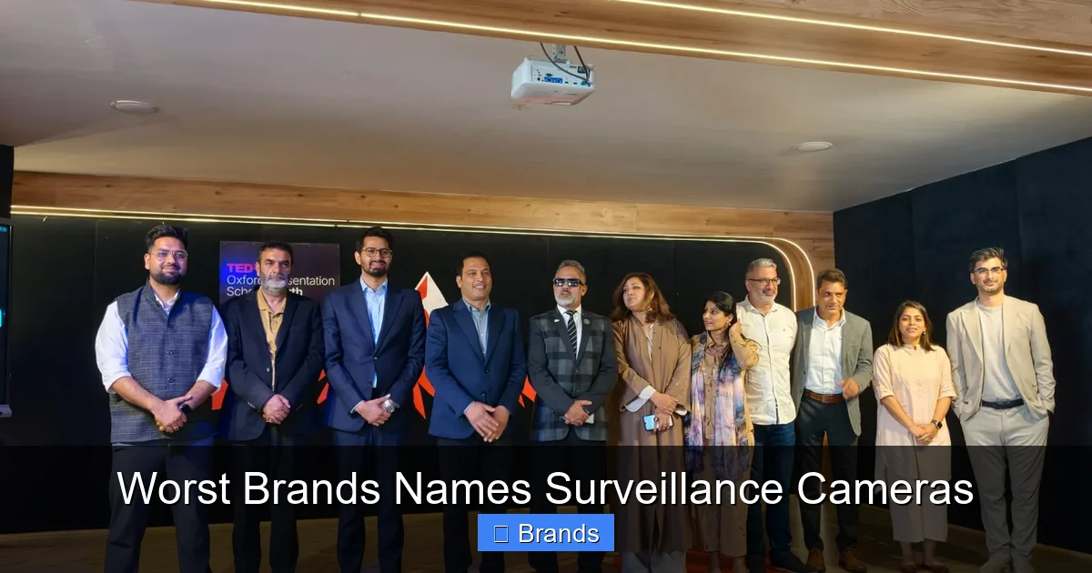Worst Brands Names Surveillance Cameras