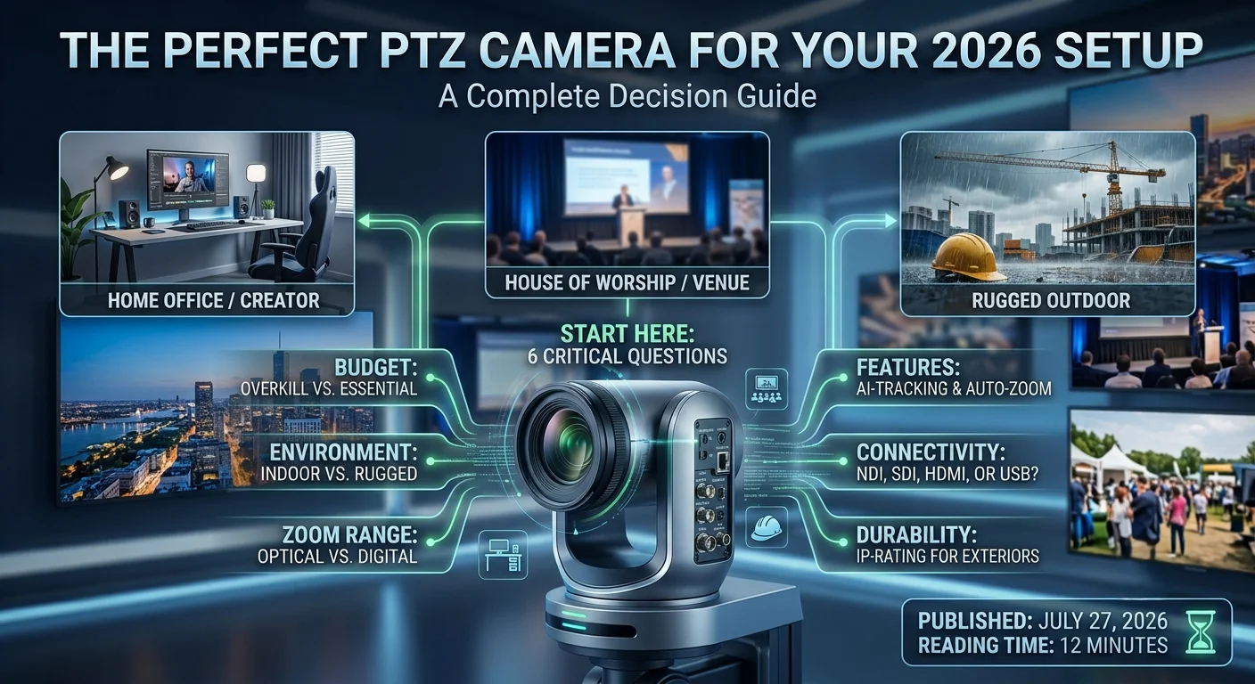 perfect PTZ Camera for Your 2026 Setup