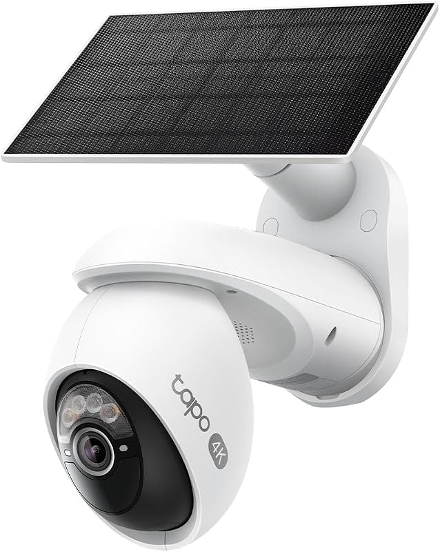 Tapo C660 KIT 4K Outdoor Pan Tilt Wireless Battery Solar 360 Motion Tr