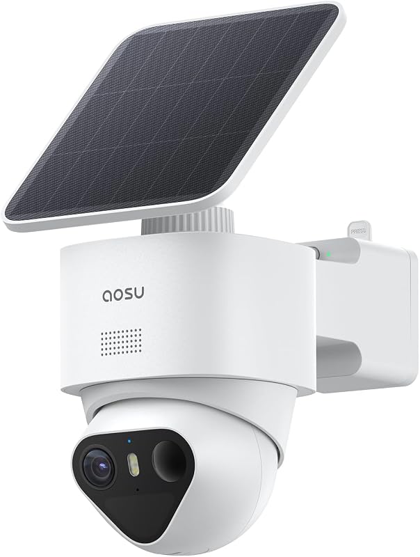 aosu T2 Ultra 4K Solar Wireless Security Camera TrueColor Night Vision