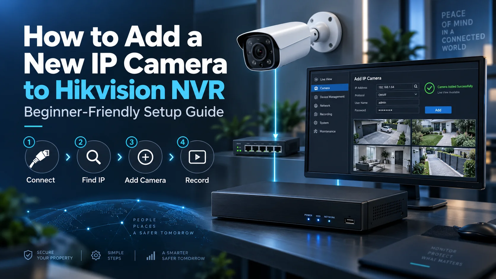 How to Add an IP Camera to Hikvision NVR