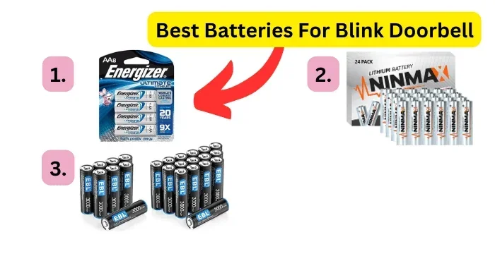 Battery for Blink Doorbell Camera