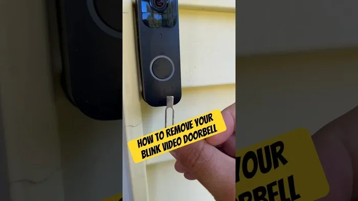 Blink Doorbell Camera Battery Replacement