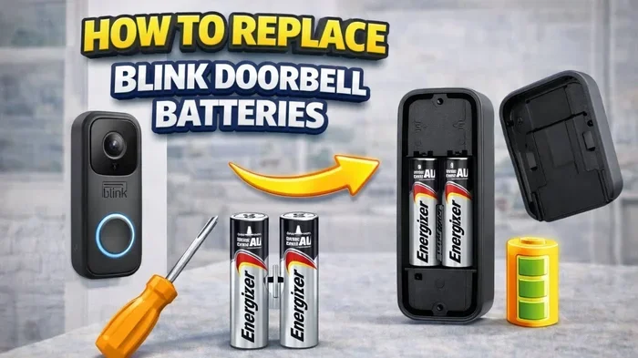Blink Doorbell Battery Change