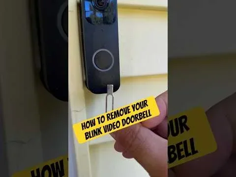 Blink Doorbell Replace Battery