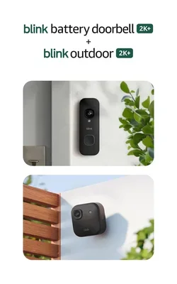 Blink Battery Doorbell 2K+ an