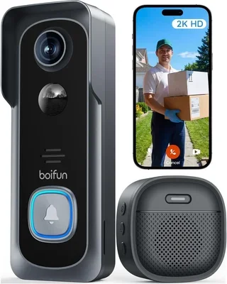 BOIFUN Video Doorbell Camera W