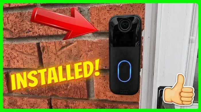 Blink Doorbell Mounting