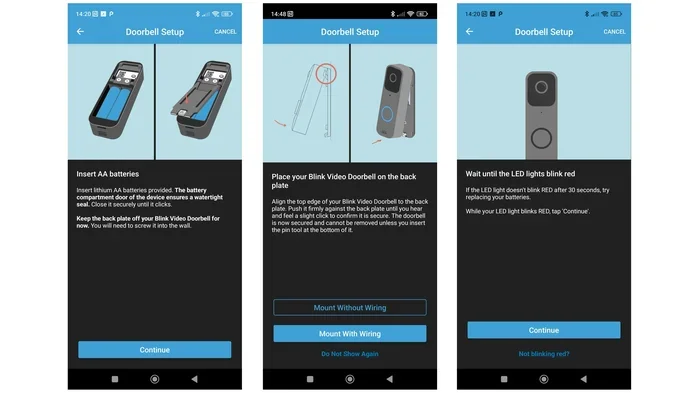 Blink Doorbell Installation Instructions
