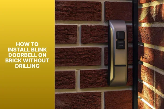 Blink Doorbell Mounting