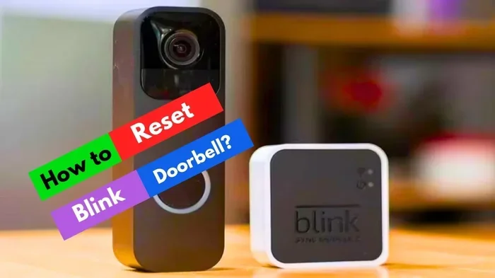 Blink Doorbell Reset Button