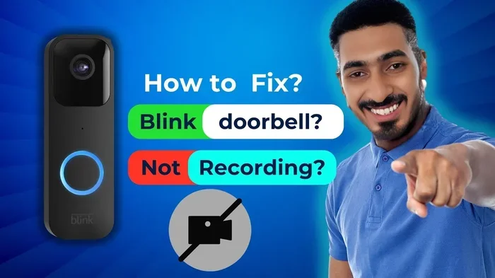 Blink Doorbell Not Recording