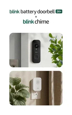 Blink Battery Doorbell 2K+ an