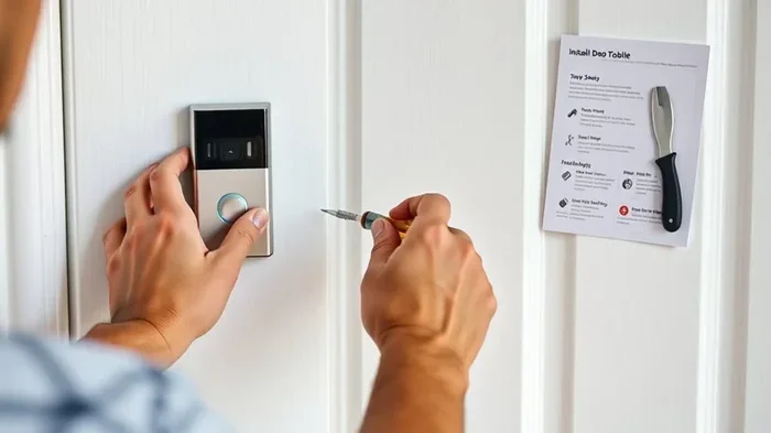 Blink Doorbell Camera Installation