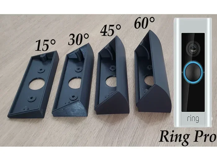Video Doorbell Back Panel Doorbell Backplate with Mounting Accessories